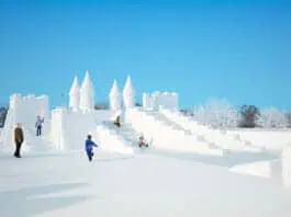 Крепость из снега зимний сад и огород на сайте Дача Сегодня.