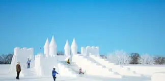 Крепость из снега зимний сад и огород на сайте Дача Сегодня.